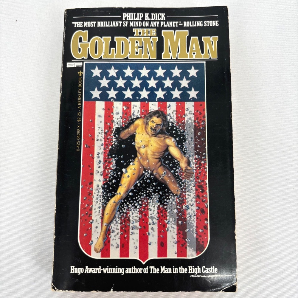 The Golden Man Philip K Dick Vintage 1980 Berkley Paperback Sci-Fi Short Stories